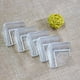 thumbnail image 4 of Protectores de esquinas de silicona transparente para esquinas de mesa, protección para bebés, 16 unidades, protectores de parachoques suaves y anchos con adhesivo extrafuerte, 4 of 5