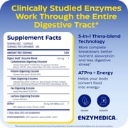 Enzymedica Digest Gold + ATPro, Maximum Strength Enzyme Formula, Fast-Acting, Helps Digest Large Meals, Prevents Bloating and Gas, 240 Capsules