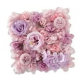 thumbnail image 2 of BLESIYA Flowers Wall Panel Background Rose Flower Backdrop for Indoor Reception Party Light, 2 of 8
