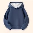 thumbnail image 5 of Sevevn Girls Casual Long Sleeve Hoodies Cute Oversized Pocket Sweatshirt Tops, 5 of 6