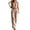 Khaki, variant on Women's Elegant Sleeveless Backless Tie Waist Wide Leg Jumpsuit for Summer Ready One Piece Army Green L