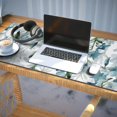 thumbnail image 3 of Long Mouse Pads for Desk,Pioneer Flower Floral Print Pattern Desk Mats on Top Of Desks, Desk Mouse Pad Extra Large with 3mm Non-Slip Base and Stitched Edge for Gaming,Office,Work,Home 35.4"x15.7", 3 of 6