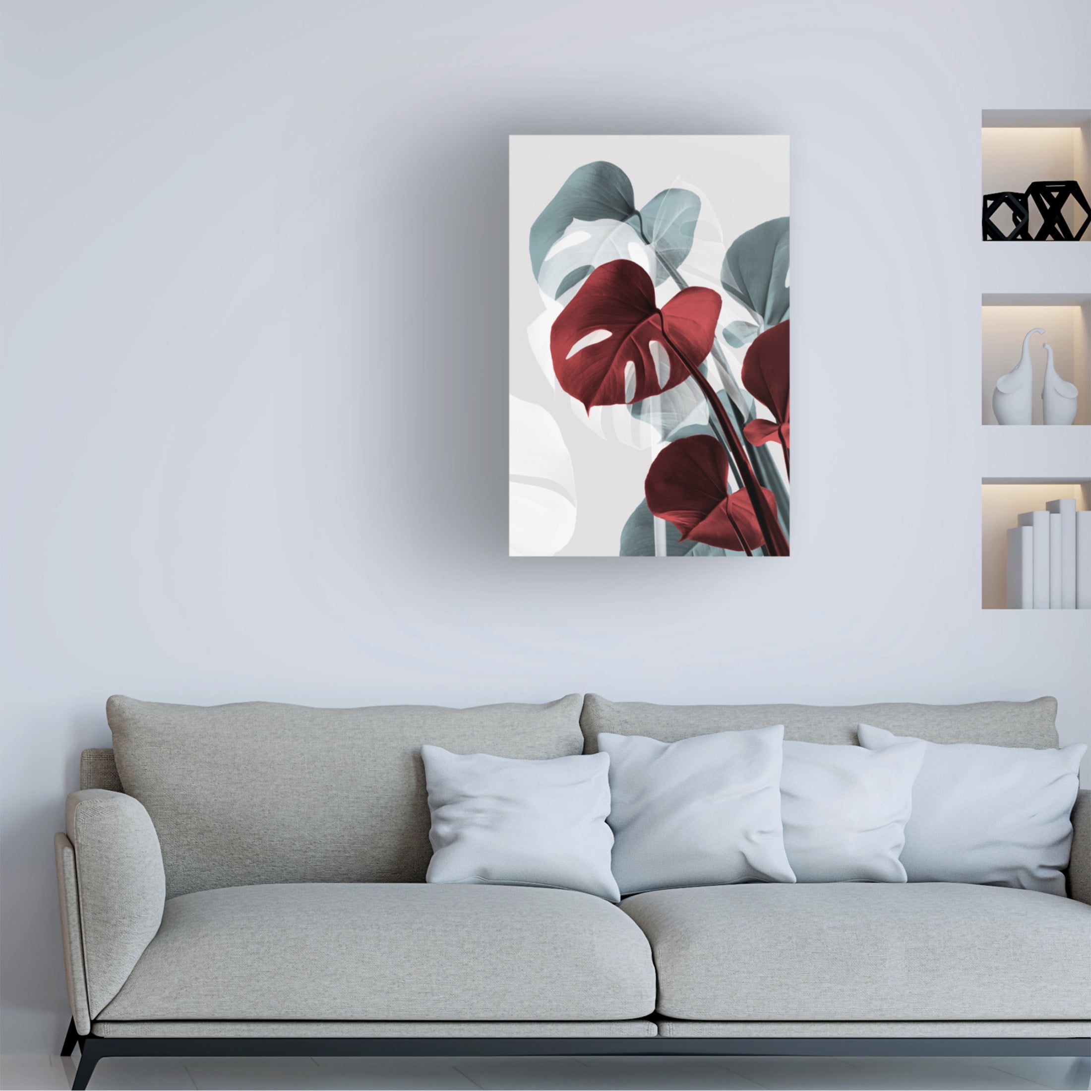 Trademark Fine Art Pictufy Studio Monstera Creative 15 Canvas Wall Art