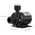 thumbnail image 2 of unbranded Submersible Water Pump Black Brushless Motor for Aquarium and Pond Water Circulation, 2 of 6