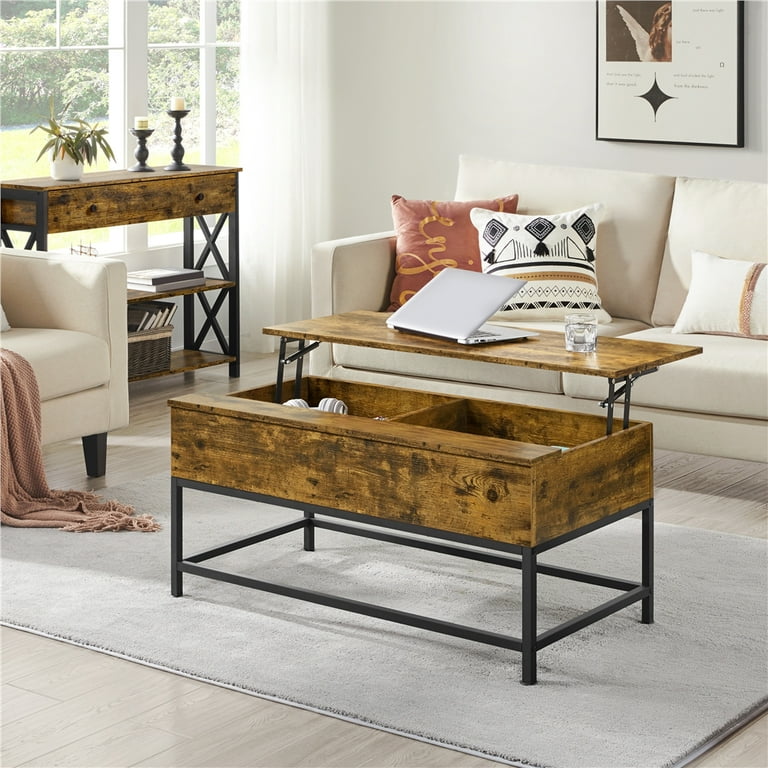 Lift top coffee table with matching end tables deals