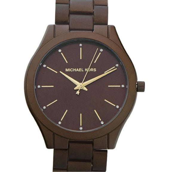 Michael Kors collectionName Quartz Brown Dial Stainless Steel Ladies Watch MK4508