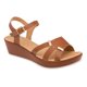 thumbnail image 1 of Sandalia con Tacón Marca RBCOLLECTION Exterior Sintético Color Café RBCOLLECTION 75865, 1 of 4