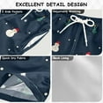 thumbnail image 2 of FORMRS Boys Swim Trunks Quick Dry Mesh Liner Boardshorts Sizes XS-XL, Christmas Whimsy, 2 of 7