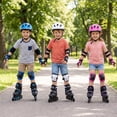 thumbnail image 4 of Babyjoy Patins à Roues Alignées pour Enfants pour Garçons et Filles de 5 à 7 Ans, 4 Tailles Réglables Patins à Roues Alignées Blancs et Noirs, 4 of 10