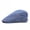 Navy blue, variant on aturustex Men Cotton Plaid Berets Flat Forward Cap Newsboy Hat Baseball Cap Sun Hat