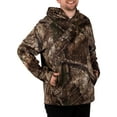 thumbnail image 3 of Realtree Men's Camouflage Hunting Performance Hoodie, Realtree APX, XL, 3 of 9