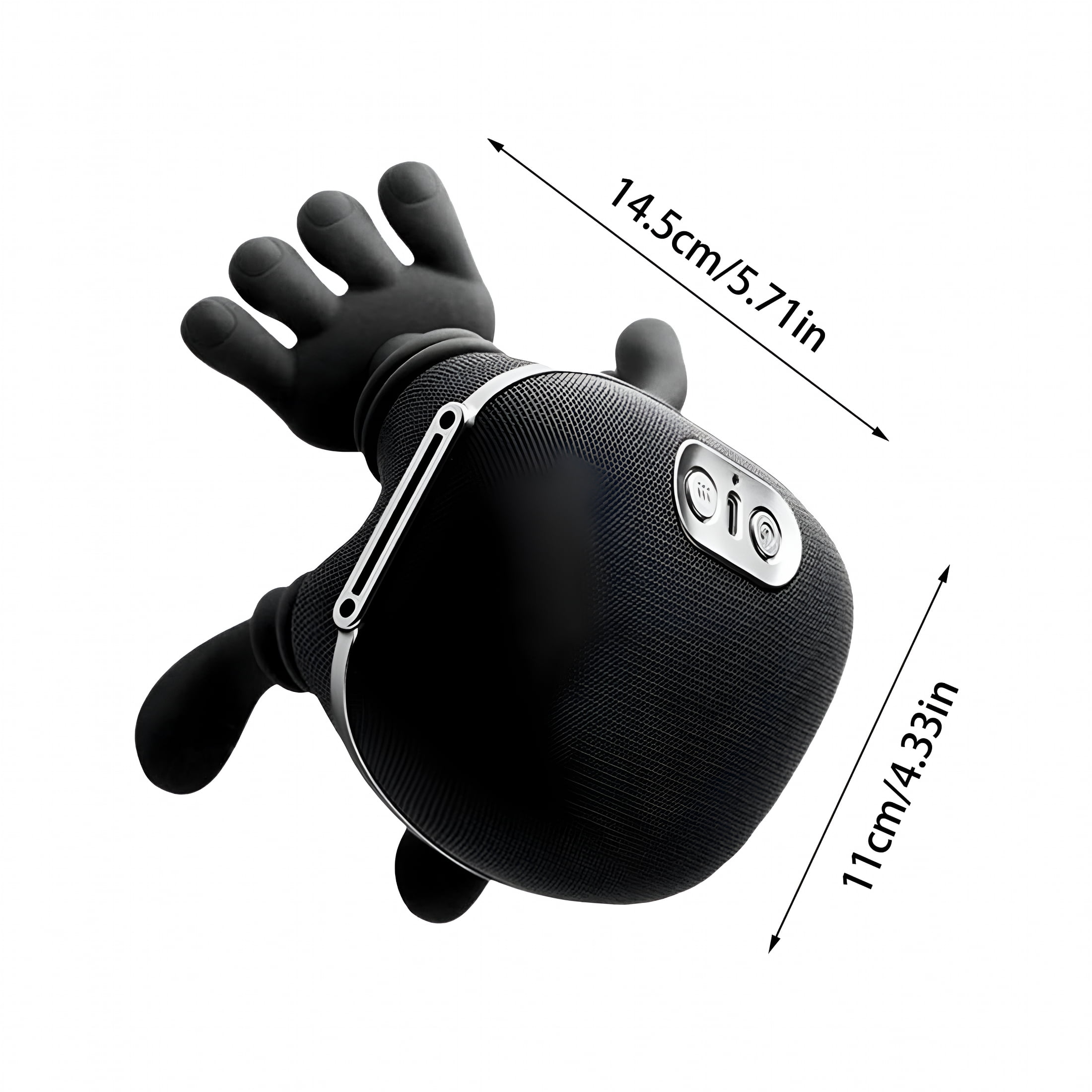 OITY Neck Massager with Heat,Electric Cervical Neck Massager with Fingers,Simulated Hands Heated Necks And Shoulder Massagers for Back Upper Body Muscle Relaxation,Gifts for Family Friends