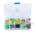 thumbnail image 1 of Anzuelos De Pesca De 100 Uds, Anzuelos De Cabeza De Plomo Multicolor Con Un Solo Anzuelo, Señuelo Suave De Maggot Grub, Accesorios De Pesca Al Aire Libre Eigraketly  OD005464-00, 1 of 7