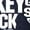 NAVY, variant on Instant Message - Hockey Words Silhouette - Youth Crew Fleece Sweatshirt
