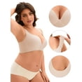 thumbnail image 3 of Unique Bargains Full Coverage Push Up Support Bra C 38 Beige, 3 of 6