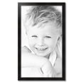 thumbnail image 2 of ArtToFrames 22" x 38" Honors Black with Silver Picture Frame, 22x38 inch Black Wood Poster Frame (WOM-5157),  Pack, 2 of 7