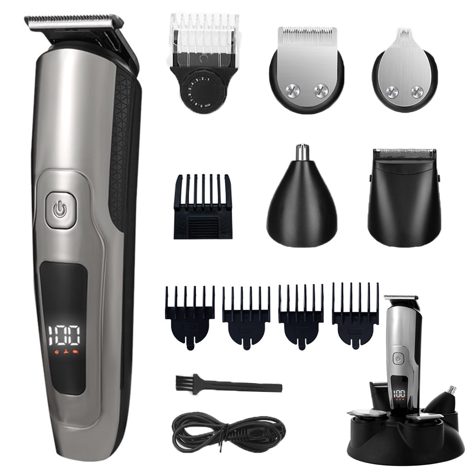 Beard Trimmer for Men, Hair Clippers Blade Body Beard Mustache Nose
