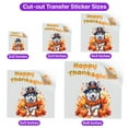 thumbnail image 5 of Happy Thanksgiving Siberian Husky Welcome Thankful Fall Autumn Pumpkin Cutout Transfer Sticker Husky Dog Lover Gifts Transparent Decal Art Decor - 02021, 5 of 5