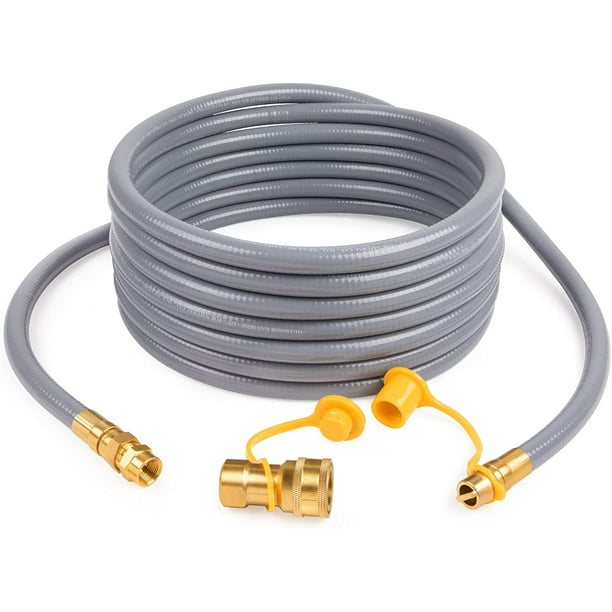 Gaspro 3 8 Inch Natural Gas Hose With, Installing Natural Gas Line For Fire Pit