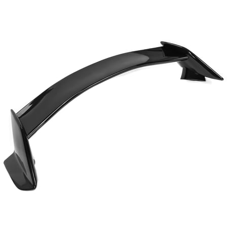 WaiRitoday Compatible With Honda Civic Hatchback 16-21 2017 Type-R Gloss Black Rear Trunk Wing Spoiler