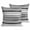 Gray, variant on Throw Pillow Covers 18x18 Inch Set of 2 Ombre Grey Stripe Decorative Pillows Cushion Case Soft Square Pillowcases Geometric Design Throw Pillows for Couch Sofa Bed Chair Home Decor