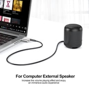 USB Sound Card, USB to Audio Jack Adapter 7.1 Channel External Stereo Sound Card with 3.5mm TRS TRRS Microphone Headphone for PC, Laptop, PS4, Windows, MAC, Linux