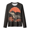 thumbnail image 6 of CONZONE Toddler Boys T Shirts Casual Graphic Long Sleeve Tee Shirt for Boys Crew Neck Lightweight Loose Fit Kids Spring Summer Tops, 6 of 6