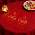 thumbnail image 4 of BotaniNest Enveloppe Rouge à Thème Cheval pour Célébrations de l'Année et Fortune, 4 of 5