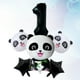 thumbnail image 5 of KAKOWELY Juego de 6 globos de fiesta con forma de panda, suministros para fiestas de cumpleaños y baby shower (número 1), 5 of 5