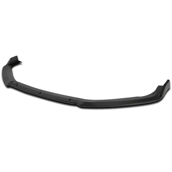 Spec-D Tuning Matte Black Front Bumper Lip Spoiler Splitter 3PC Compatible with 2018-2020 Honda Accord