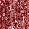 thumbnail image 1 of Ahgly Company Indoor Square Solid Red Modern Area Rugs, 8' Square, 1 of 4