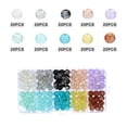 thumbnail image 3 of Unique Bargains 8mm Round Glass Beads for Bracelets for Jewelry Making Colorful 200pcs, 3 of 6
