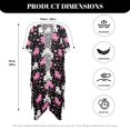 thumbnail image 6 of HELLHERO High Quality Fabrics Bathing Suit Cover Up for Beach Lightweight Loose Poodle Pattern, 6 of 6