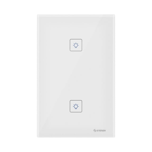 Apagador WiFi Steren Touch Doble