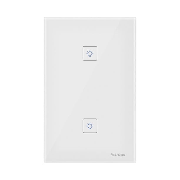 Apagador WiFi Steren Touch Doble