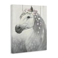 thumbnail image 2 of Stupell Industries Farmhouse Spirit Horse with Flowers Canvas Art, 36 x 48, by James Wiens, 2 of 7
