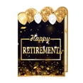 thumbnail image 2 of sunsanly Happy Retirement Party Decorations Card Glitter Letter Print Happy Retired Guest Book Exquisite Design Party Favor, 2 of 8