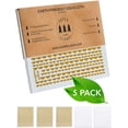 thumbnail image 2 of SUPERSCANDI 5 Pack Swedish Dish Cloths for Kitchen - 100% Biodegradable & Compostable | Washable Kitchen Cloths, Food-Safe & Without Plastic - Reusable Paper Towel for Any Surface | Moon Yellow, 2 of 8