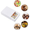 thumbnail image 5 of 20 Pack Kraft Paper Drawer Box 5x4.5x1.7" Festival Gift Wrapping Boxes Soap Jewelry Candy Weeding Party Favors Gift Packaging Boxes White DIY, 5 of 7