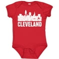 thumbnail image 3 of Inktastic Cleveland Skyline Grunge Boys or Girls Baby Bodysuit, 3 of 5