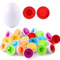 thumbnail image 5 of Juguetes Montessori inteligentes para niños rompecabezas con forma de Color letras y números juguete educativo para niños pequeños 2 años, 5 of 5
