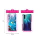 thumbnail image 3 of Pisexur - Funda transparente grande para teléfono móvil, ideal para buceo, natación y buceo, resistente a 30 metros de agua, IPX8, apta para teléfonos de menos de 7 pulgadas, 2 unidades, organizador, 3 of 8