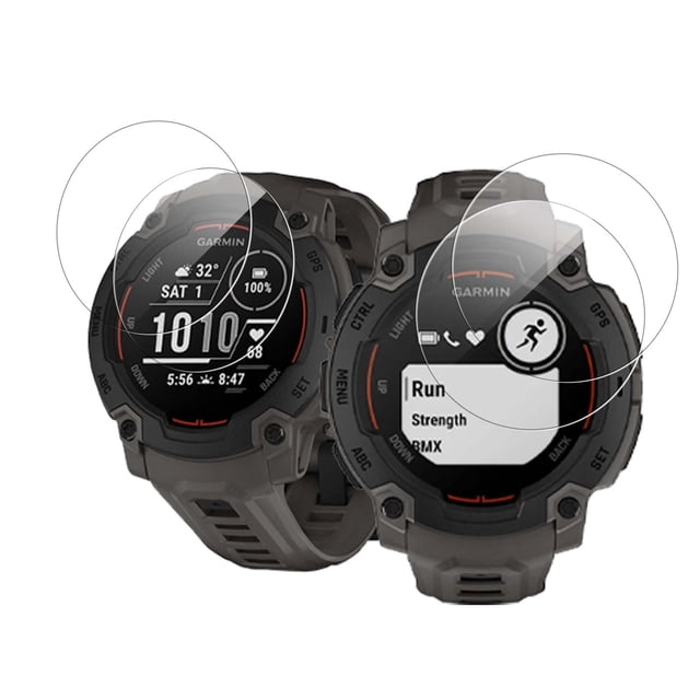 Protector de Pantalla NOUKAJU Garmin Instinct E-45mm Paquete de 4