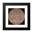 thumbnail image 2 of Giovanni Battista Tiepolo 15x15 Black Modern Framed Museum Art Print Titled - Allegorical Figures Representing Virtue and Abundance (1760), 2 of 5