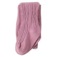 thumbnail image 5 of Collants Tricotés de Printemps pour Enfants Filles Bas pour Tout-Petits Fille Bas Côtelés Gris Foncé S, 5 of 5