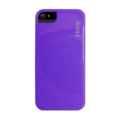 ihome ih-5p101u neon case for iphone 5, purple