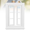 thumbnail image 3 of Casa De Muñecas A Escala 1:12, Ventana En Miniatura De Madera, Doble Apertura, 6 Rejillas, Muebles Para Casa De Muñecas, Accesorios Para Decoración Del Hogar, 3 of 7