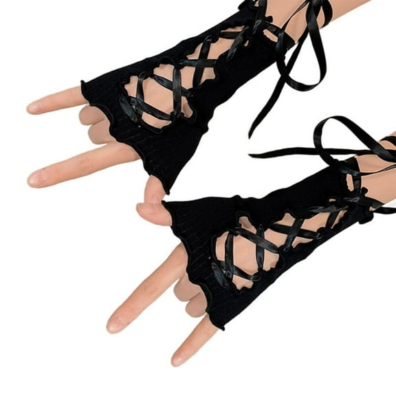 WINDLAND Y2k Arm Cuffs Y2k Arm Sleeves JK Arm Sleeves Lolit Arm Sleeves Sleeves Cuffs Lolit Wrist Cuff Y2k Arm Cover Arm Warmer