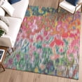 thumbnail image 6 of Addison Rugs Mayfield Premium Machine Washable Transitional Abstract Pink Rectangle Rug, 8' x 10', 6 of 6