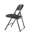 thumbnail image 5 of (Pack of 4) NPS 800 Series Premium Lightweight Plastic Folding Chair, Black, 5 of 8